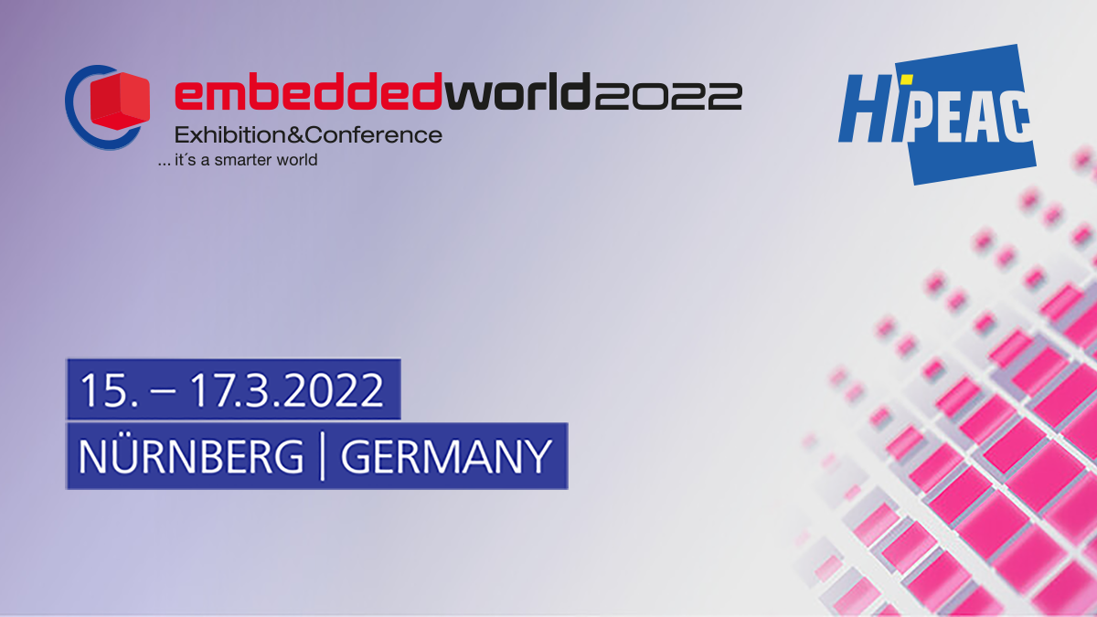 embedded world 2022 15-17 March 2022, Nuremberg