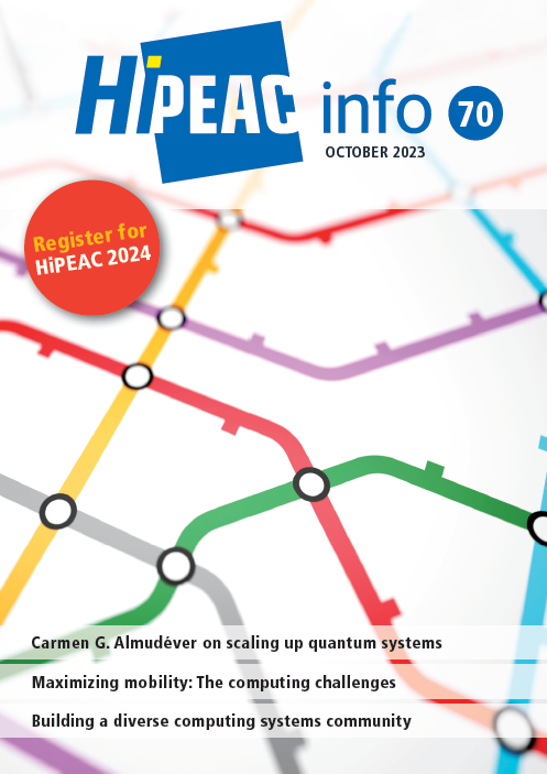 Front cover of HiPEACinfo 69