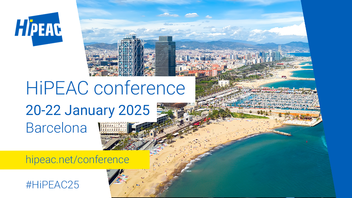 HiPEAC 2025 banner