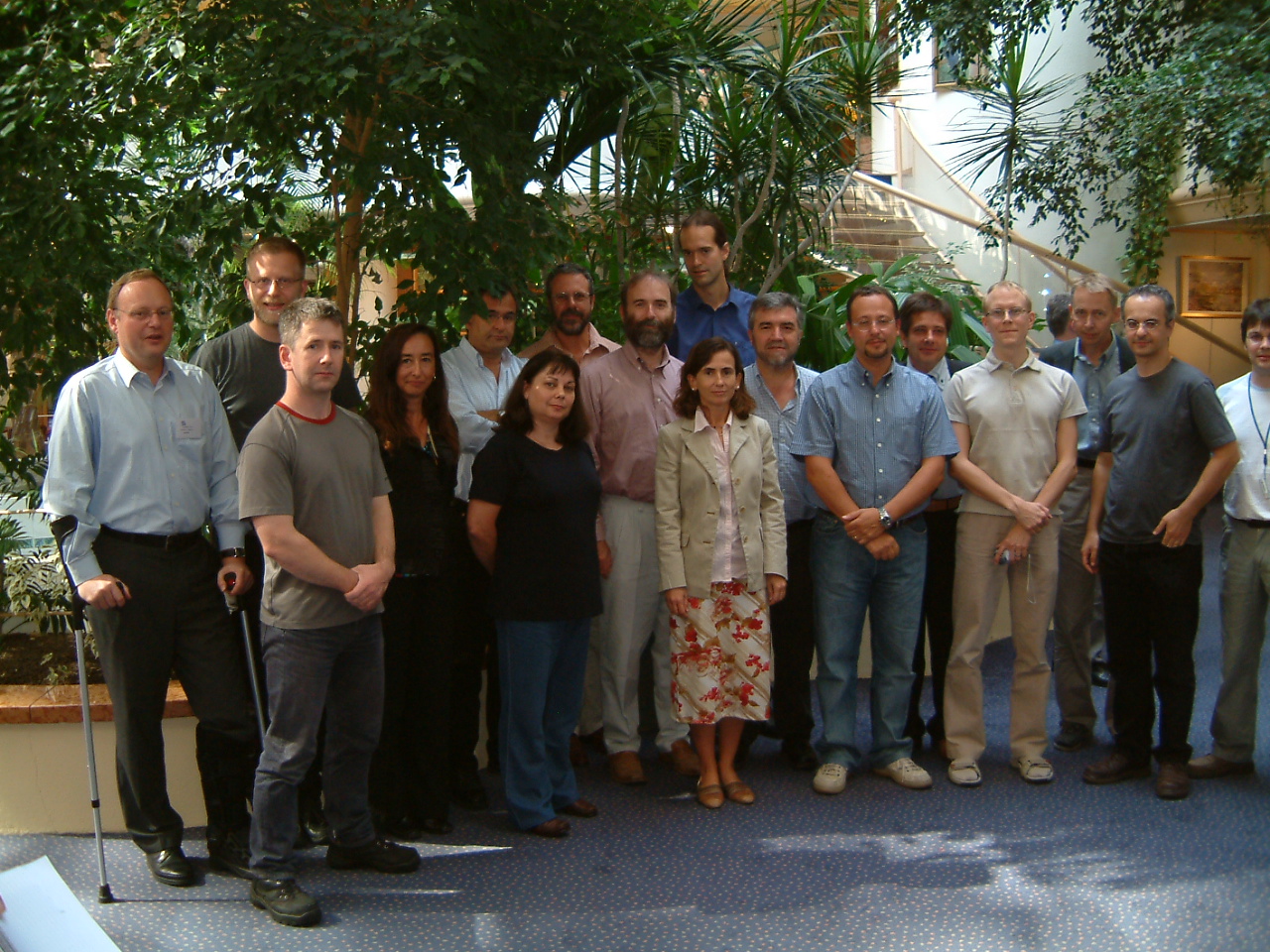 Photo of HiPEAC1 kickoff meeting