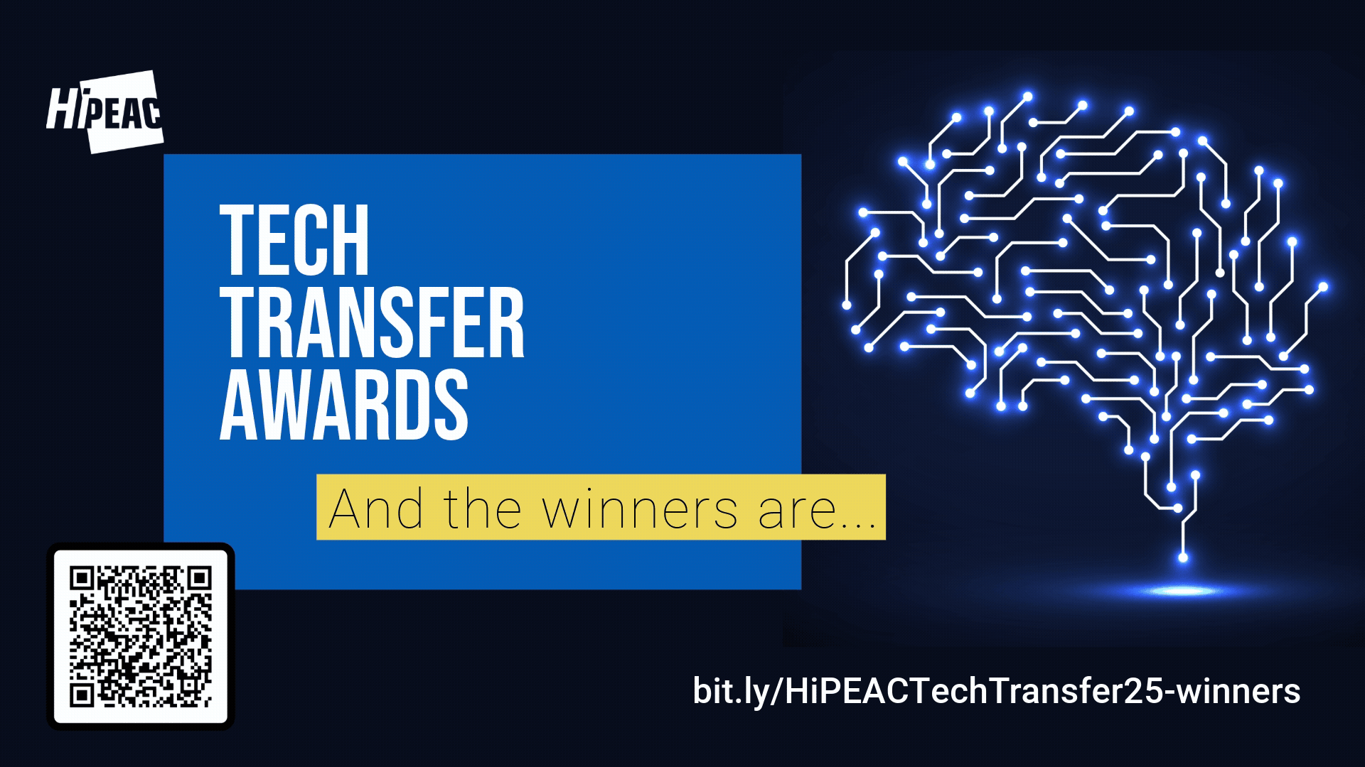 HiPEAC Tech Transfer Awards | And the winners are... | bit.ly/HiPEACTechTransfer25-winners