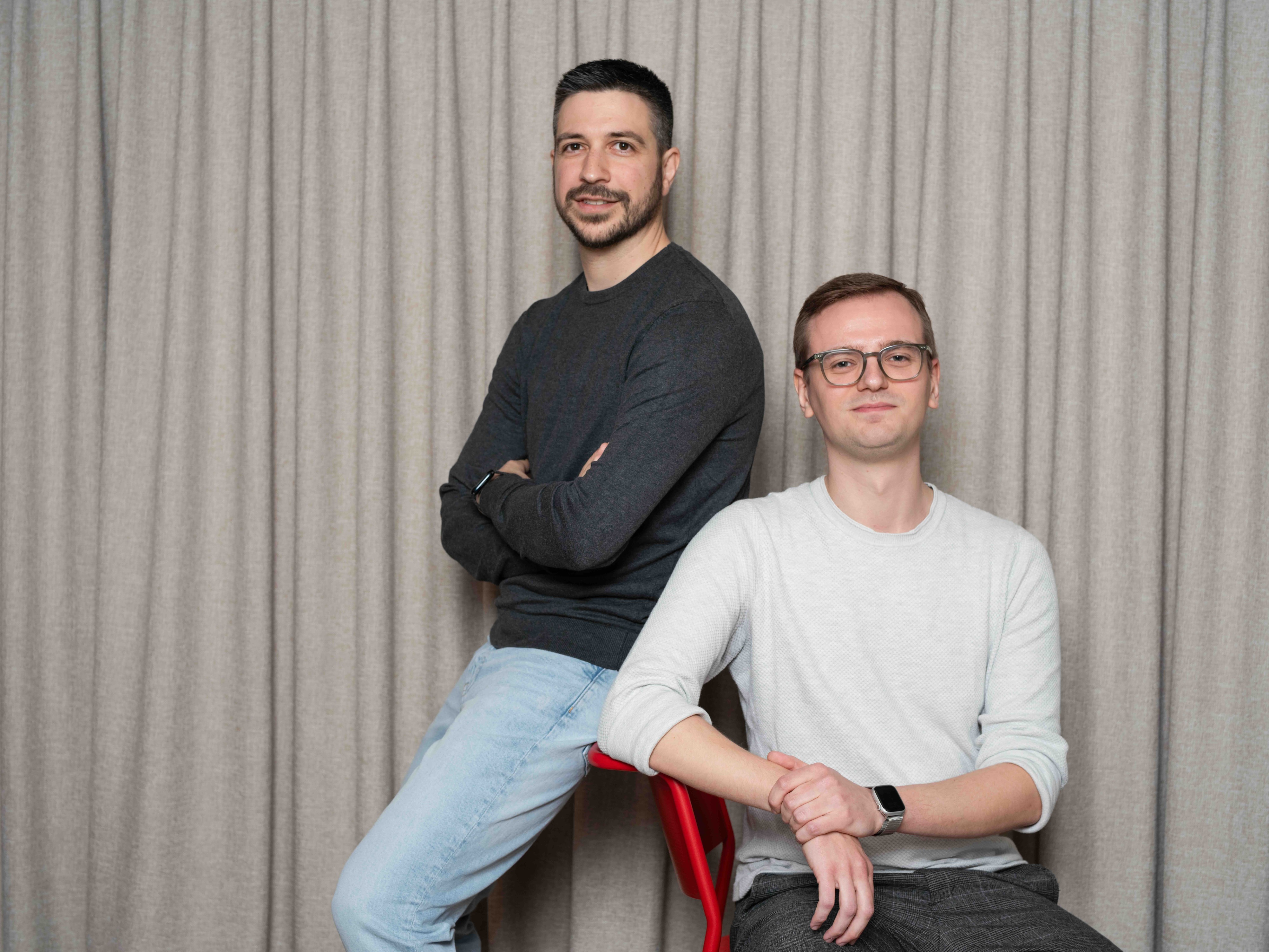 Mosaic SoC co-founders Alfio Di Mauro and Moritz Scherer